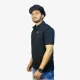 Men's Black Solid Polo T-Shirt | Premium Cotton Casual Half Sleeve Collar T-Shirt